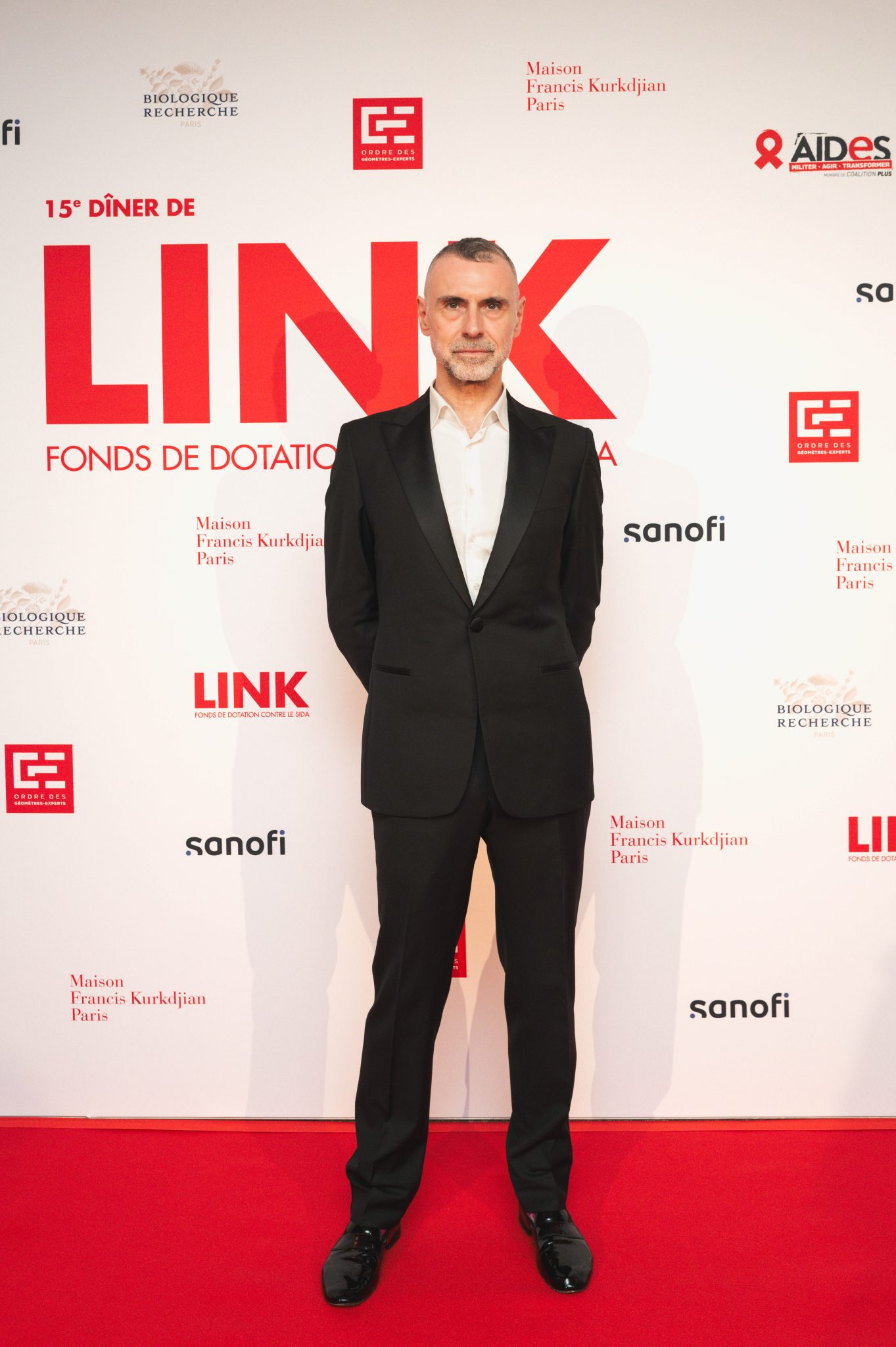  - The 15th Edition of the LINK Dinner for AIDES at Pavillon Gabriel