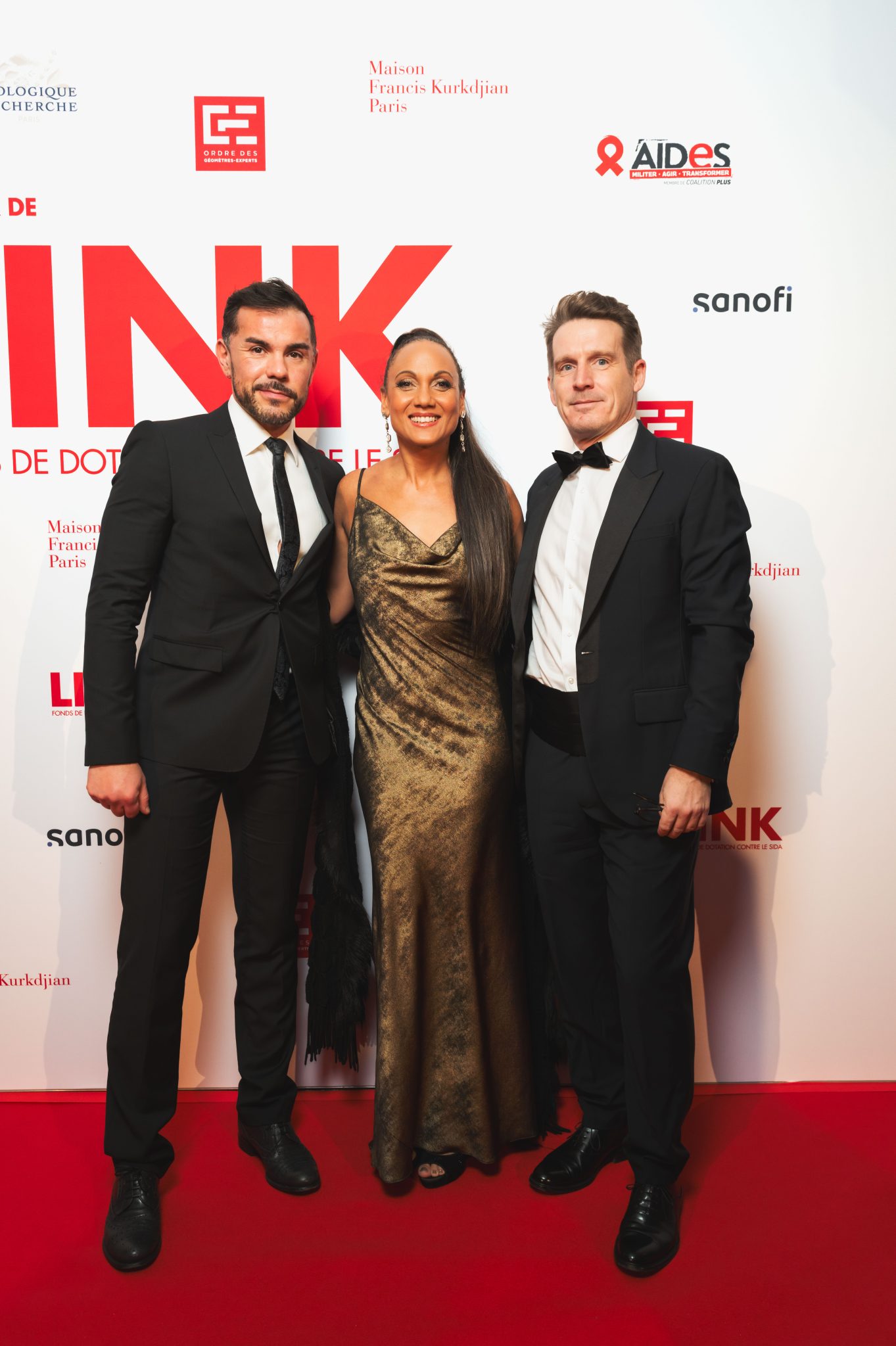  - La 15e édition du dîner Link pour AIDES au Pavillon Gabriel