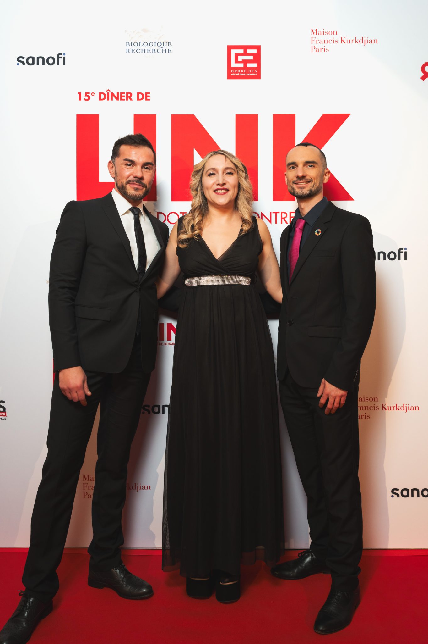  - The 15th Edition of the LINK Dinner for AIDES at Pavillon Gabriel