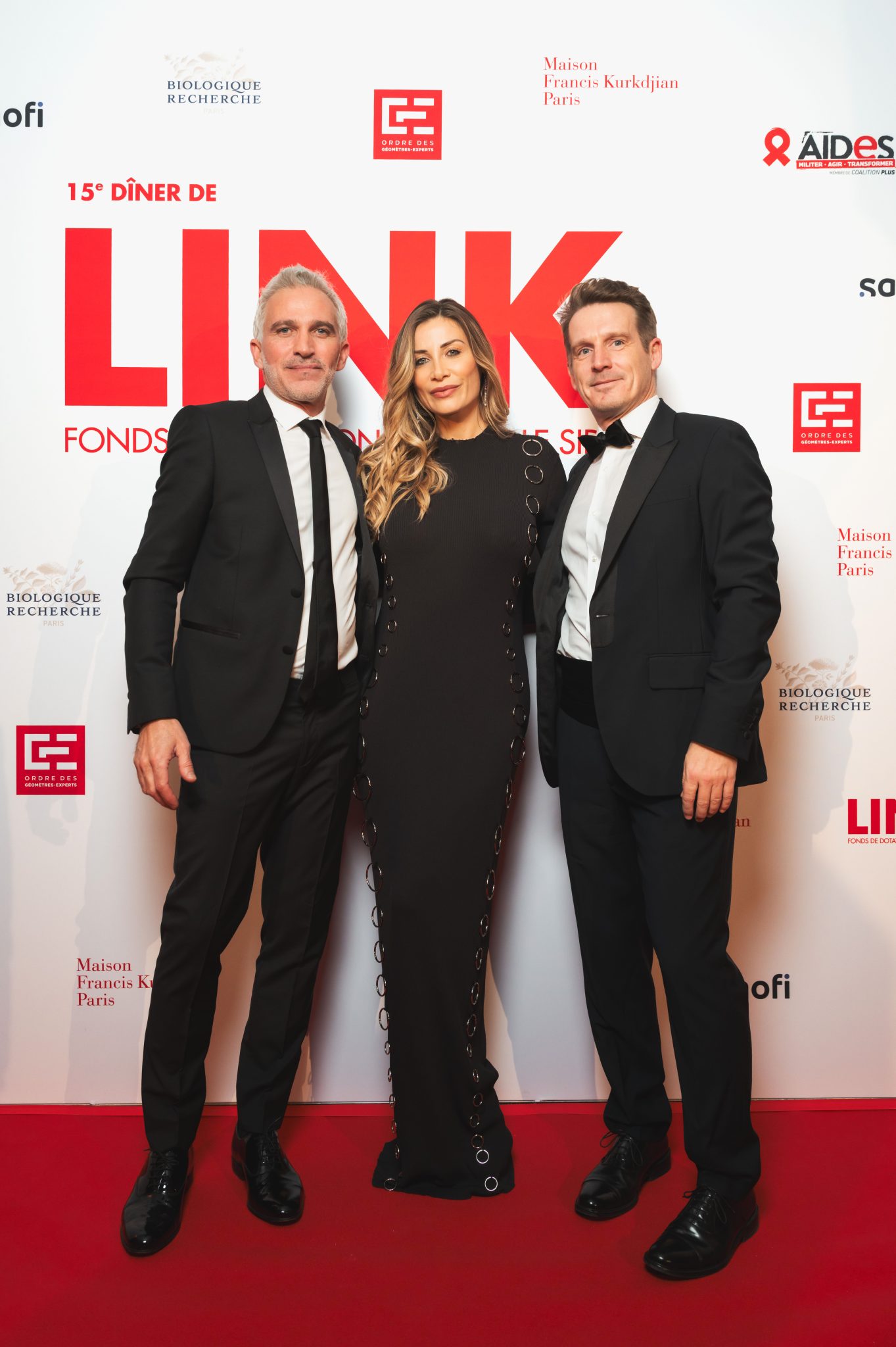  - The 15th Edition of the LINK Dinner for AIDES at Pavillon Gabriel