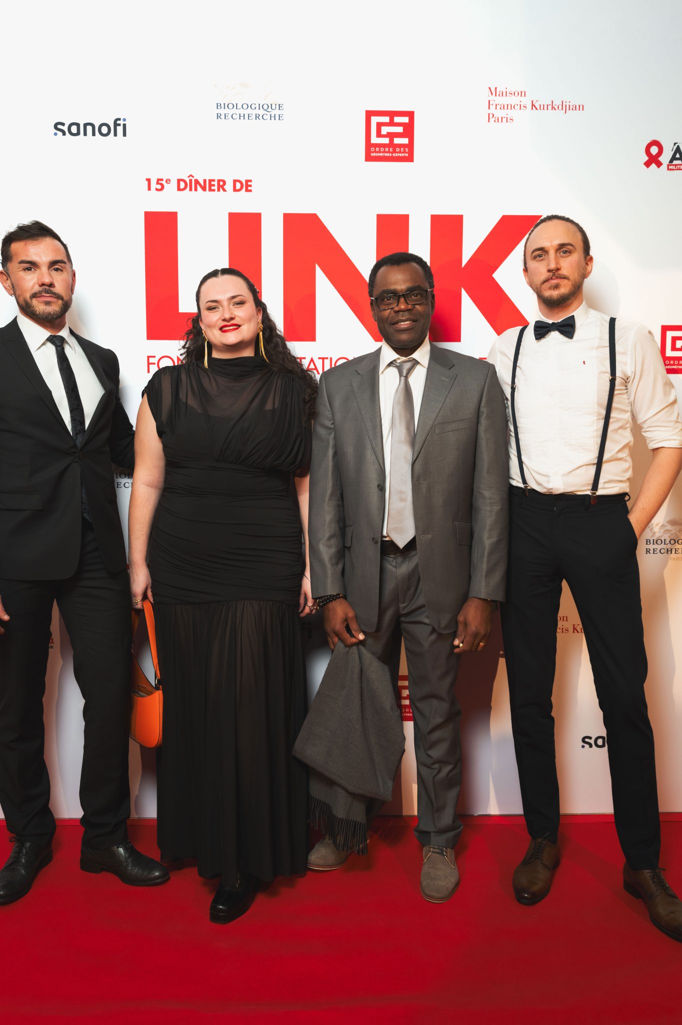  - The 15th Edition of the LINK Dinner for AIDES at Pavillon Gabriel