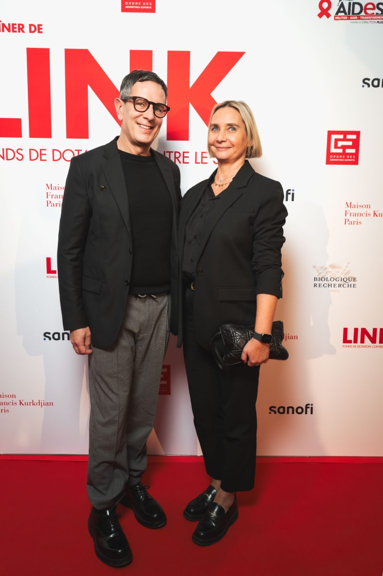  - The 15th Edition of the LINK Dinner for AIDES at Pavillon Gabriel