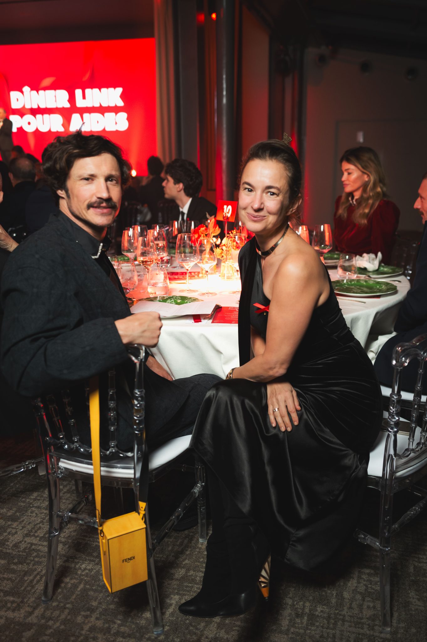  - La 15e édition du dîner Link pour AIDES au Pavillon Gabriel