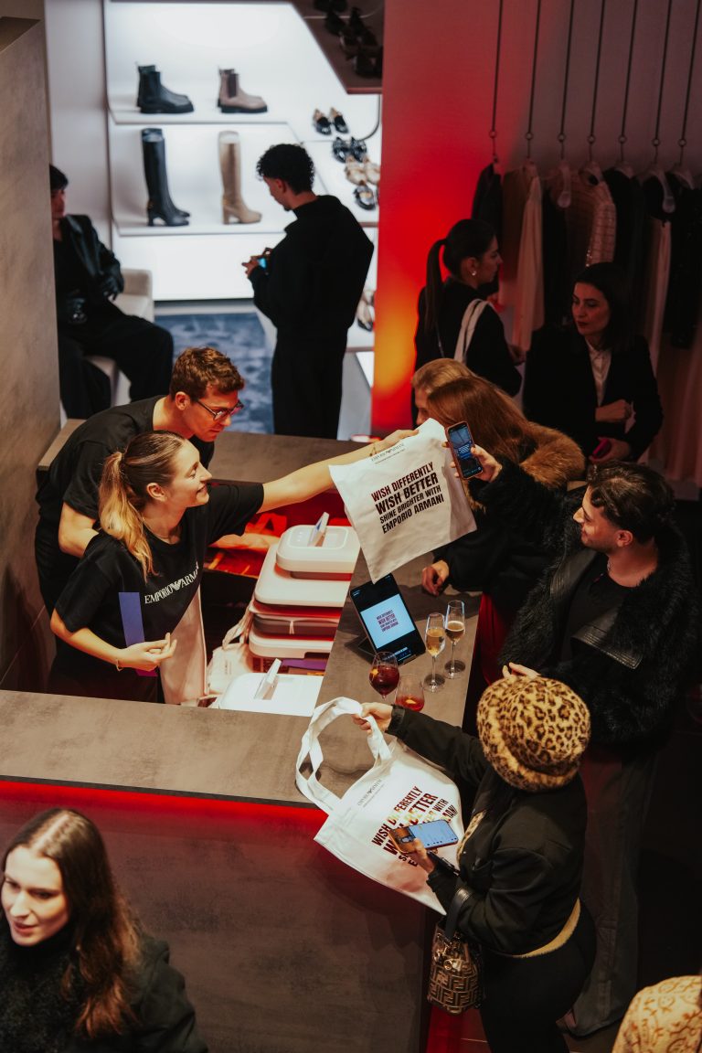 Emporio Armani Welcomes the Festive Season in Style