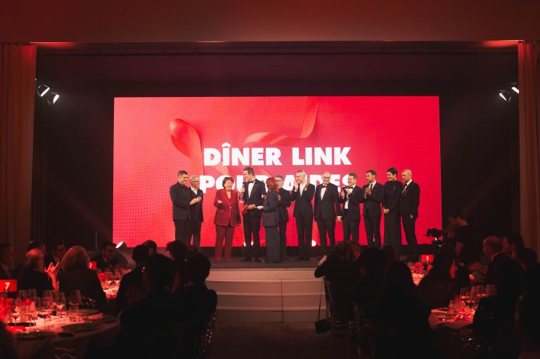  - The 15th Edition of the LINK Dinner for AIDES at Pavillon Gabriel